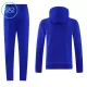 Manchester United Capuz Conjunto de Moletom de Treino Criança 26/27 Azul