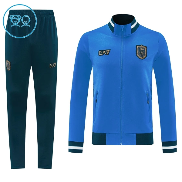 Napoli Casaco de Treino Conjunto Criança 26/27 Azul