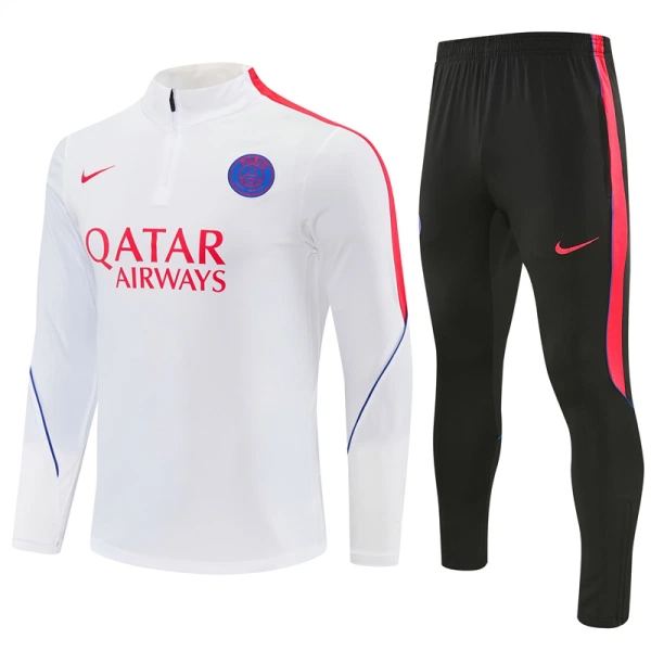 Paris Saint-Germain Conjunto de Moletom de Treino 26/27 Branco