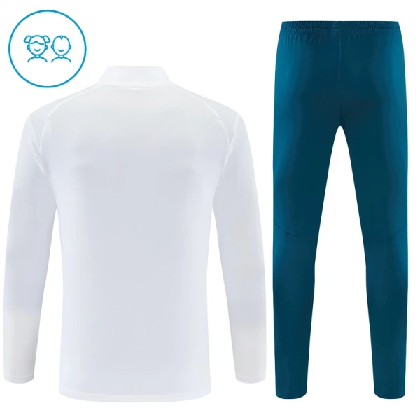 Portugal Conjunto de Moletom de Treino Criança 26/27 Branco