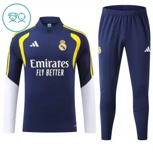 Real Madrid Conjunto de Moletom de Treino Criança 26/27 Azul
