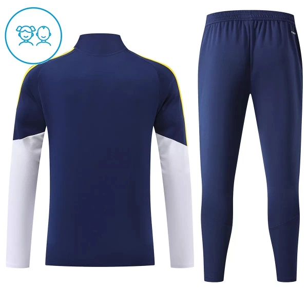 Real Madrid Conjunto de Moletom de Treino Criança 26/27 Azul