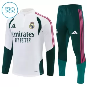 Real Madrid Conjunto de Moletom de Treino Criança 26/27 Branco