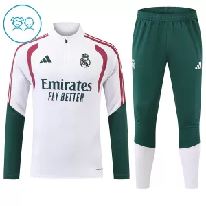 Real Madrid Conjunto de Moletom de Treino Criança 26/27 Branco