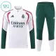 Real Madrid Conjunto de Moletom de Treino Criança 26/27 Branco Real Madrid Conjunto de Moletom de Treino Criança 26/27 Branco