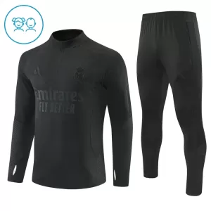 Real Madrid Conjunto de Moletom de Treino Criança 26/27 Preto