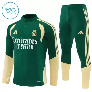 Real Madrid Conjunto de Moletom de Treino Criança 26/27 Verde