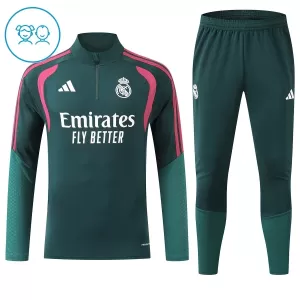Real Madrid Conjunto de Moletom de Treino Criança 26/27 Verde