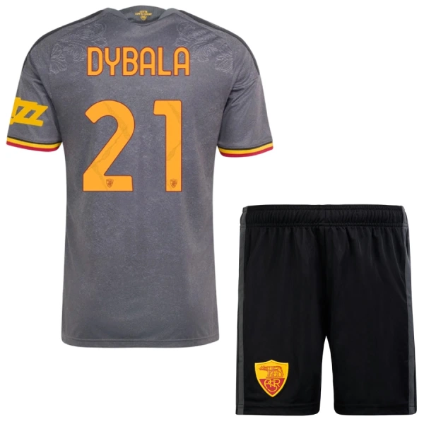 Camisolas AS Roma Paulo Dybala 21 Criança Equipamento Terceiro 26/27 Camisolas AS Roma Paulo Dybala 21 Criança Equipamento Terceiro 26/27