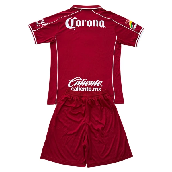 Camisolas Deportivo Toluca Criança Equipamento Principal 26/27