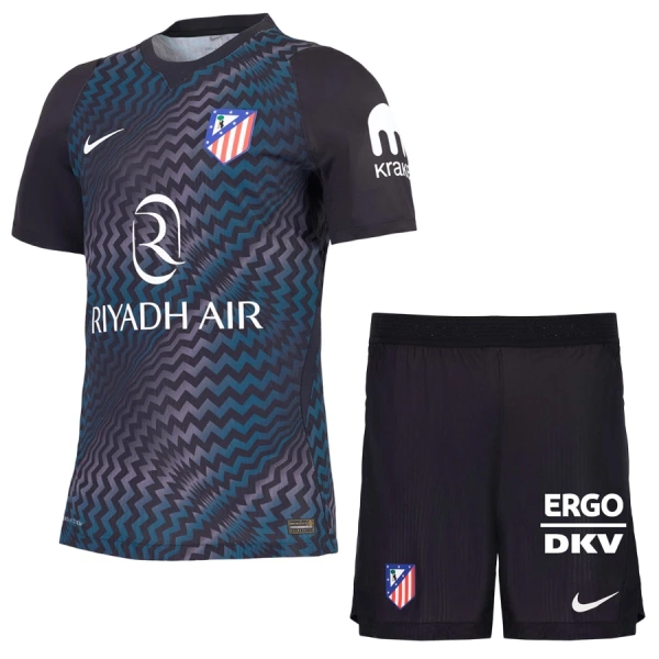 Camisolas Guarda Redes Atlético Madrid Criança 26/27 Preto