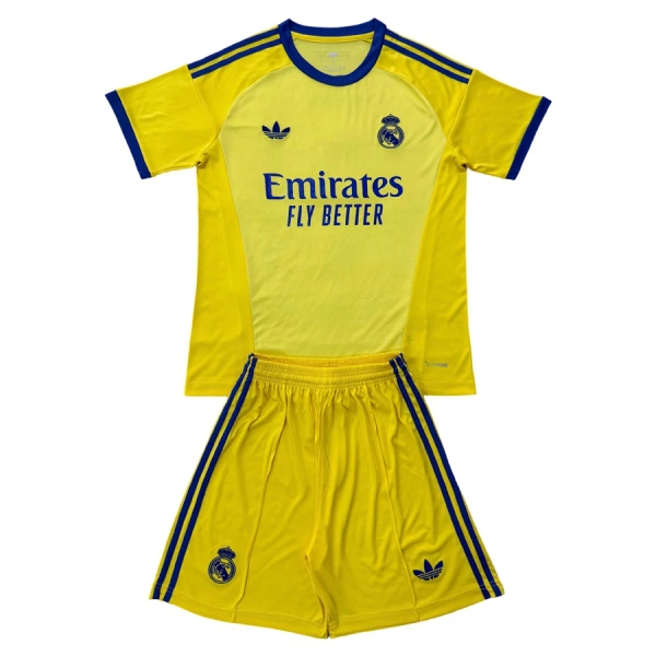 Camisolas Guarda Redes Real Madrid Criança 26/27 Amarelo Camisolas Guarda Redes Real Madrid Criança 26/27 Amarelo