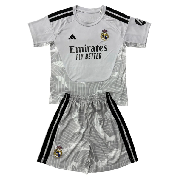 Camisolas Guarda Redes Real Madrid Criança 26/27 Cinza Camisolas Guarda Redes Real Madrid Criança 26/27 Cinza