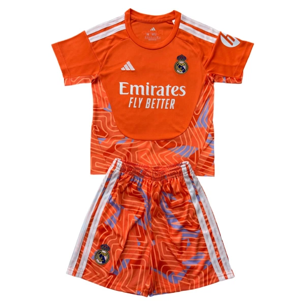 Camisolas Guarda Redes Real Madrid Criança 26/27 Laranja Camisolas Guarda Redes Real Madrid Criança 26/27 Laranja