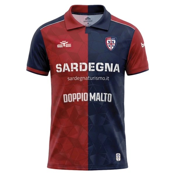 Camisolas Cagliari Calcio Equipamento Principal 26/27 Camisolas Cagliari Calcio Equipamento Principal 26/27