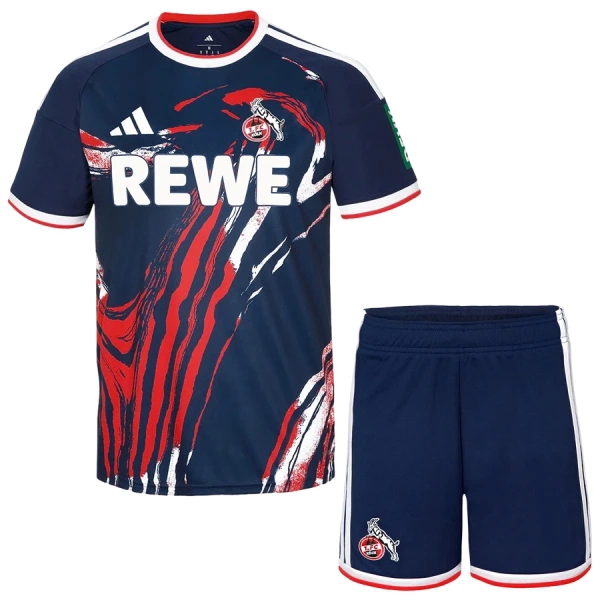 Camisolas FC Köln Criança Equipamento Terceiro 26/27 Camisolas FC Köln Criança Equipamento Terceiro 26/27