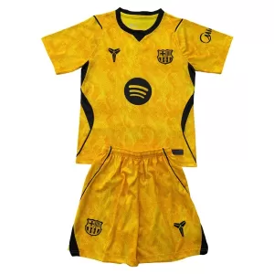 Camisolas Guarda Redes FC Barcelona Criança Equipamento Alternativo 26/27 Amarelo