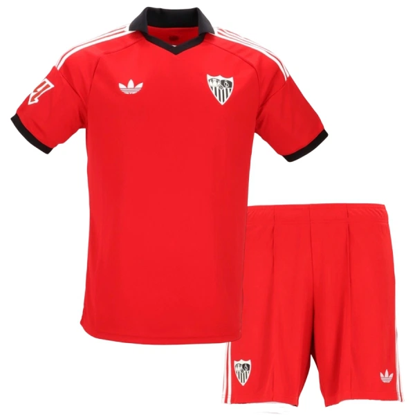Camisolas Sevilla FC Criança Equipamento Alternativo 26/27 Camisolas Sevilla FC Criança Equipamento Alternativo 26/27