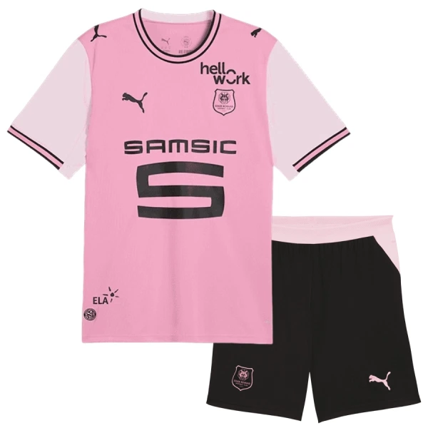 Camisolas Stade Rennais Criança Equipamento Terceiro 26/27 Camisolas Stade Rennais Criança Equipamento Terceiro 26/27