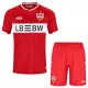 Camisolas VfB Stuttgart Criança Equipamento Alternativo 26/27 Camisolas VfB Stuttgart Criança Equipamento Alternativo 26/27