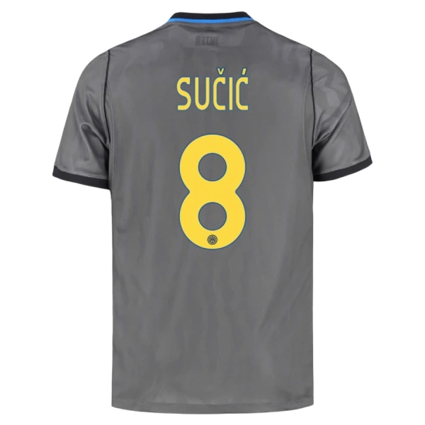 Camisolas Inter Milan Sucic 8 Equipamento Terceiro 26/27 Camisolas Inter Milan Sucic 8 Equipamento Terceiro 26/27