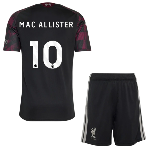 Camisolas Liverpool Alexis Mac Allister 10 Criança Equipamento Terceiro 26/27 Camisolas Liverpool Alexis Mac Allister 10 Criança Equipamento Terceiro 26/27