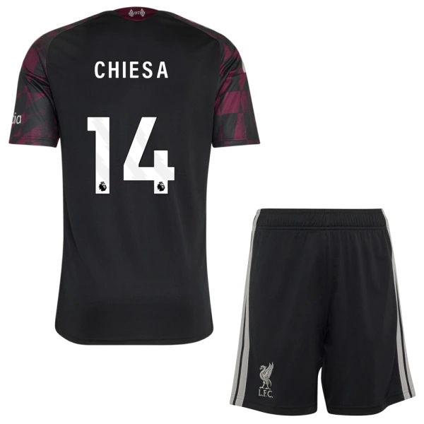 Camisolas Liverpool Federico Chiesa 14 Criança Equipamento Terceiro 26/27 Camisolas Liverpool Federico Chiesa 14 Criança Equipamento Terceiro 26/27