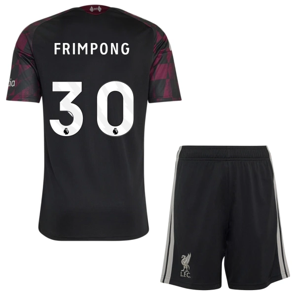 Camisolas Liverpool Frimpong 30 Criança Equipamento Terceiro 26/27