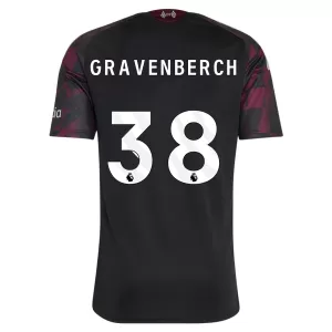 Camisolas Liverpool Gravenberch 38 Equipamento Terceiro 26/27