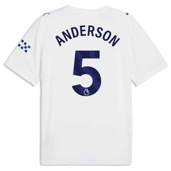 Camisolas Manchester City Anderson 5 Equipamento Terceiro 26/27 Camisolas Manchester City Anderson 5 Equipamento Terceiro 26/27