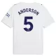 Camisolas Manchester City Anderson 5 Equipamento Terceiro 26/27 Camisolas Manchester City Anderson 5 Equipamento Terceiro 26/27