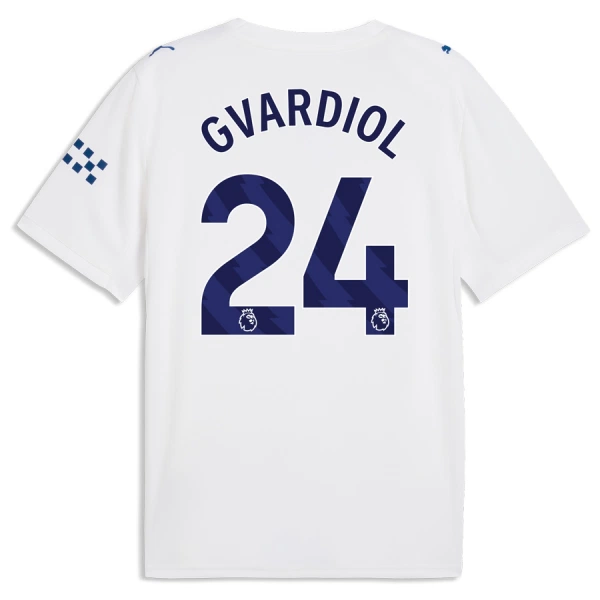 Camisolas Manchester City Josko Gvardiol 24 Equipamento Terceiro 26/27 Camisolas Manchester City Josko Gvardiol 24 Equipamento Terceiro 26/27