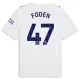 Camisolas Manchester City Phil Foden 47 Equipamento Terceiro 26/27 Camisolas Manchester City Phil Foden 47 Equipamento Terceiro 26/27