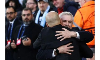Festa da Liga dos Campeões, a competição tática entre Guardiola e Ancelotti Festa da Liga dos Campeões, a competição tática entre Guardiola e Ancelotti
