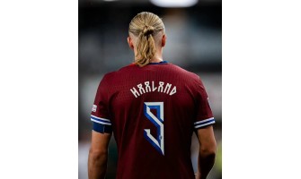 Estrela norueguesa, orgulho do Manchester City, o super atacante Haaland Estrela norueguesa, orgulho do Manchester City, o super atacante Haaland