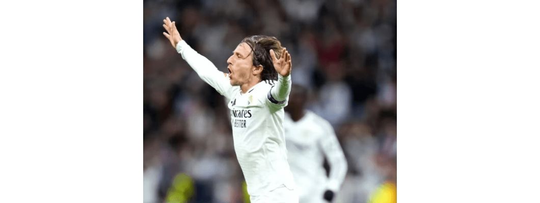 O lendário médio Modric pode chegar à Serie A O lendário médio Modric pode chegar à Serie A