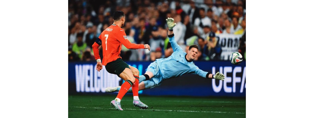 Ronaldo marcou o seu 937º golo na carreira, ajudando Portugal a avançar para a final da Liga das Nações da UEFA. Ronaldo marcou o seu 937º golo na carreira, ajudando Portugal a avançar para a final da Liga das Nações da UEFA.