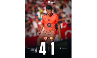 Uma maldição de dez anos termina com a vitória do Sevilla sobre o Barcelona por 4 a 1. Uma maldição de dez anos termina com a vitória do Sevilla sobre o Barcelona por 4 a 1.