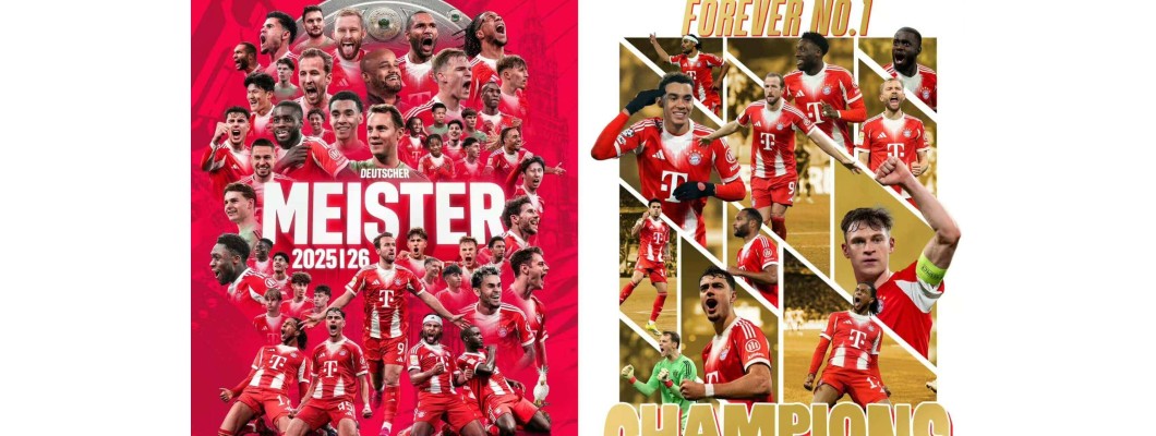 Harry Kane volta a conquistar o título da Bundesliga e o Bayern reafirma a sua hegemonia na prova