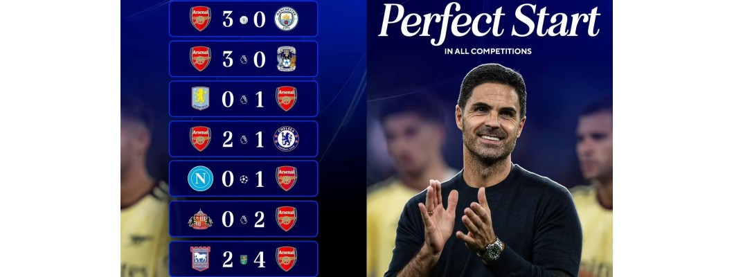Um Credo Rubro-Branco: Arteta e a Obsessão do Arsenal pelo Título Um Credo Rubro-Branco: Arteta e a Obsessão do Arsenal pelo Título