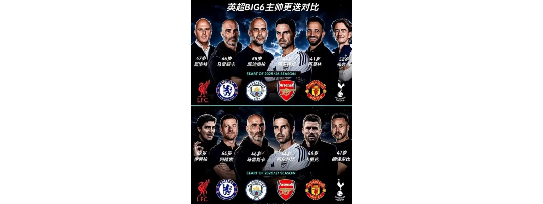 Uma grande reformulação na Premier League: a velha era termina e uma nova era de competição feroz começa.